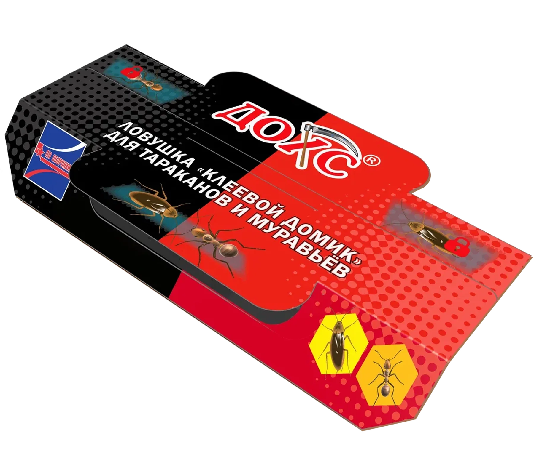 Ловушка «Клеевой домик» для тараканов и муравьёв ДОХС™