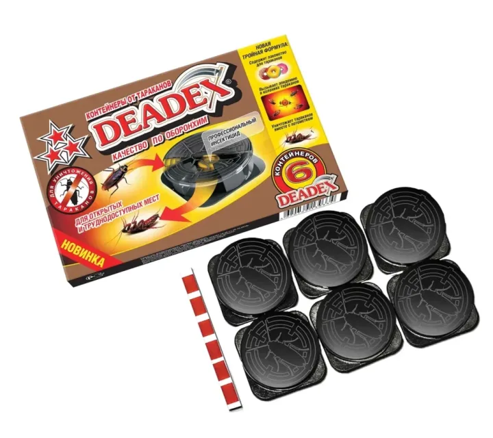 Contenedores contra cucarachas Deadex®